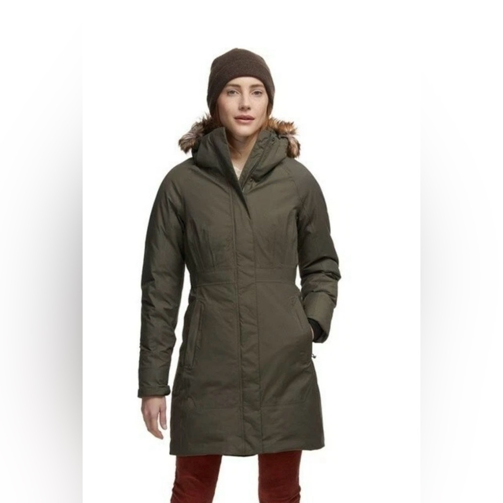 The North Face Arctic Down Parka in Olive Green